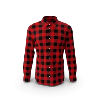 Man Plaid Shirt